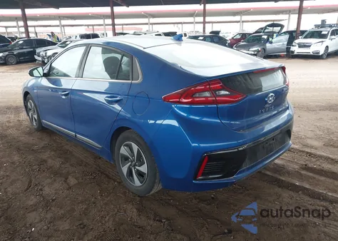 2018 Hyundai Ioniq Hybrid Sel from USA, damaged, VIN KMHC75LC0JU072916